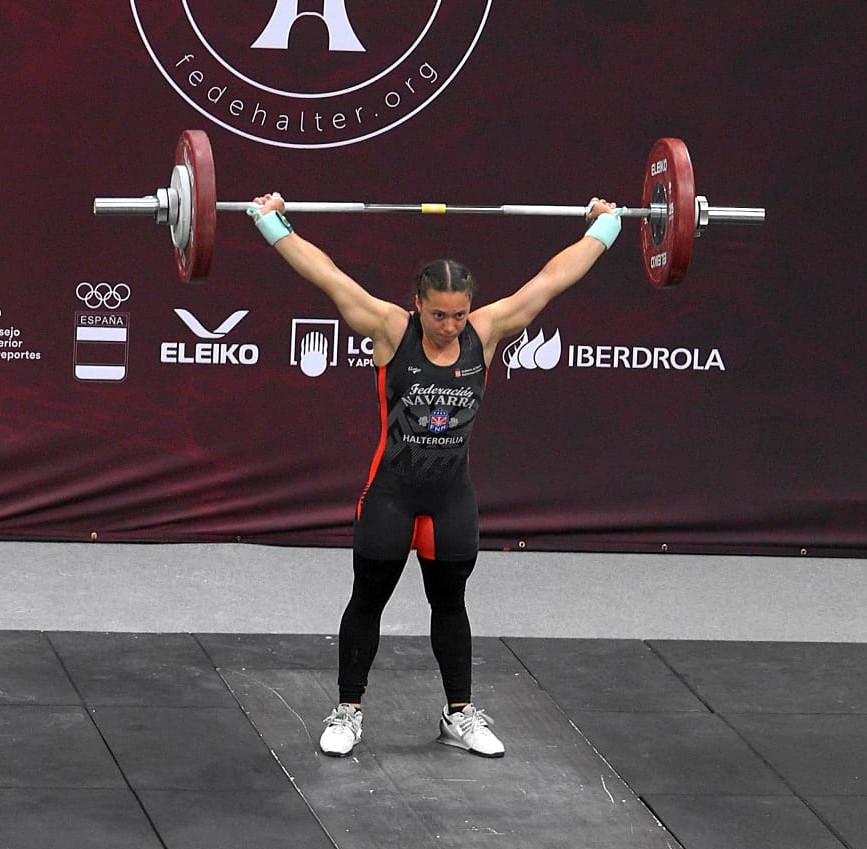 Tres navarras, campeonas de España en el Nacional Absoluto de Halterofilia 2025